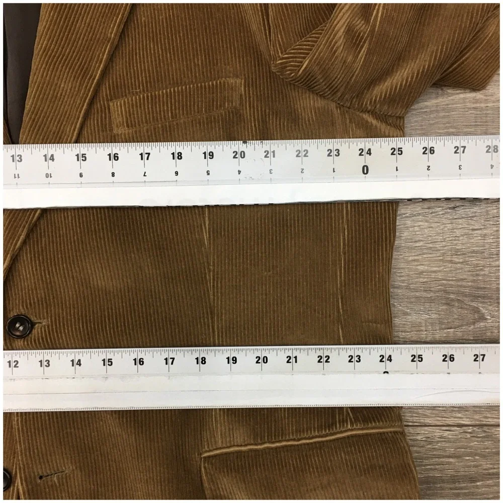 NAUTICA Men Corduroy Blazer Sport Coat Casual Jacket Size 2XL (48L) Suit (FLAWS)